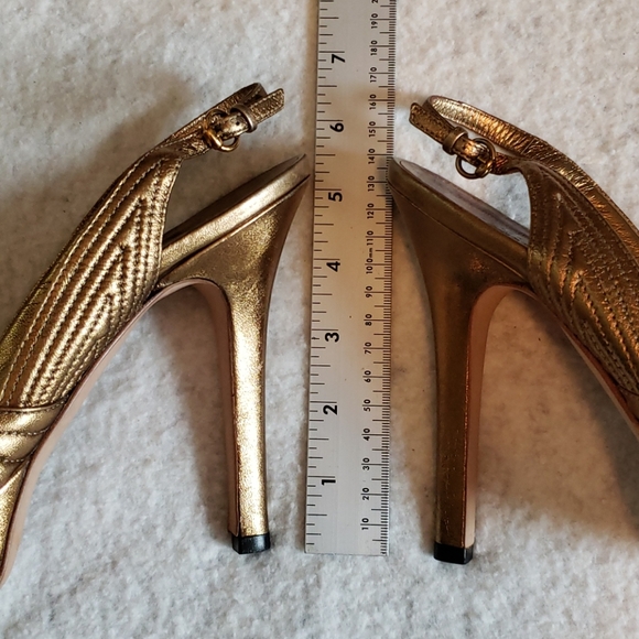 Gucci heels gold - Picture 7 of 8